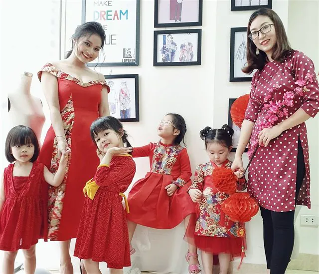 Không khí lớp học cắt may – thiết kế thời trang tại Luvinus