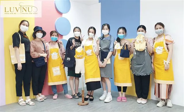 Lớp học cắt may cơ bản cho người mới bắt đầu tại Luvinus