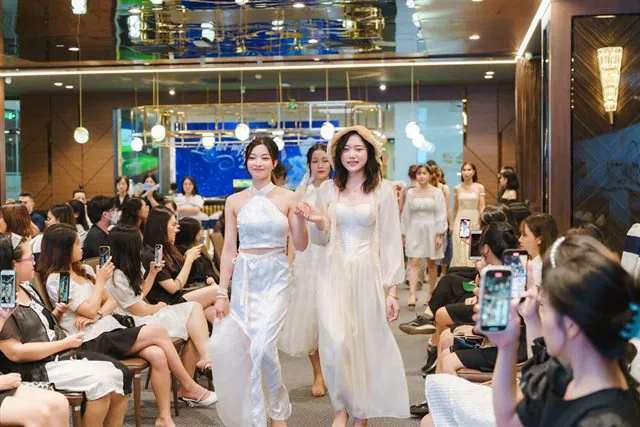Sự kiện trình diễn thời trang của học viên Luvinus