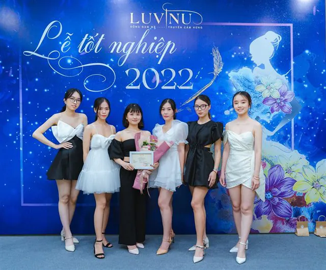 Học viên Luvinus rạng rỡ trong sự kiện tốt nghiệp