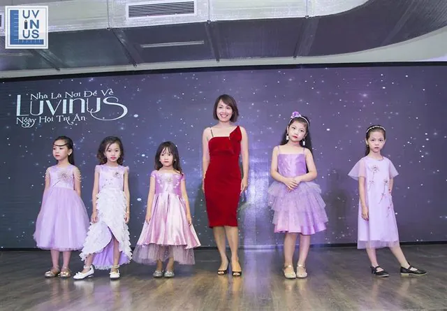 Học viên Luvinus trình diễn bộ sưu tập tự thiết kế