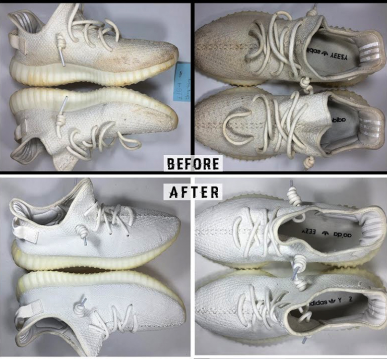 Hướng Dẫn 8 Cách Giặt Giày Yeezy Trắng Tinh Như Mới Đơn Giản