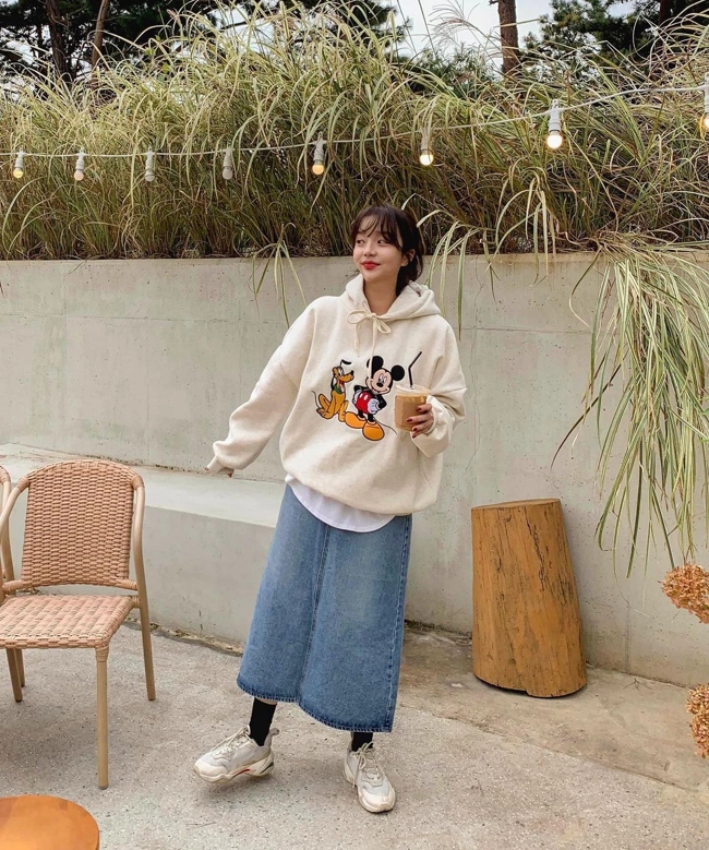 Áo hoodie phối chân váy xếp  GUUchuyên thời trang nữ  Facebook