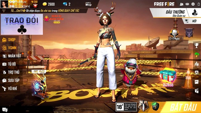 cach phoi do nu trong free fire