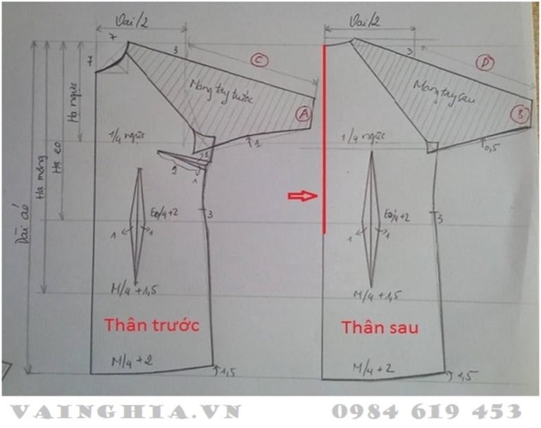 Cách Cắt Áo Dài Cách Tân Chuẩn chỉ Như Thợ Làm cho Người mới