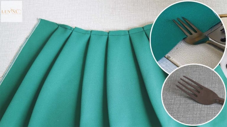 Cách cắt đầm xếp ly eo : Hướng dẫn chi tiết công thức đầy đủ