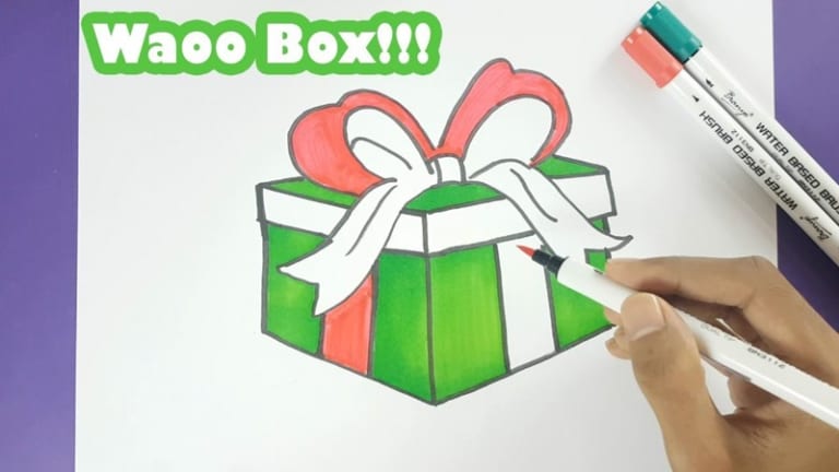 Hướng Dẫn Vẽ Hộp Quà Siêu Dễ Ai Cũng Có Thể Tự Làm