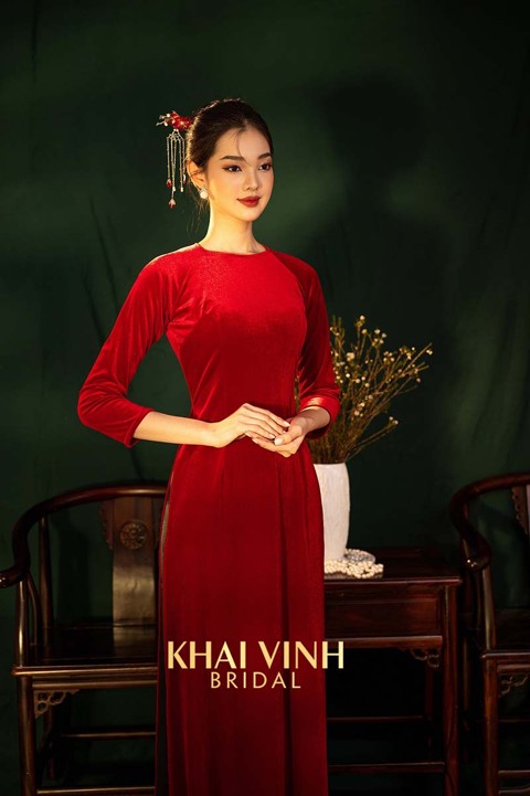 vai may ao dai