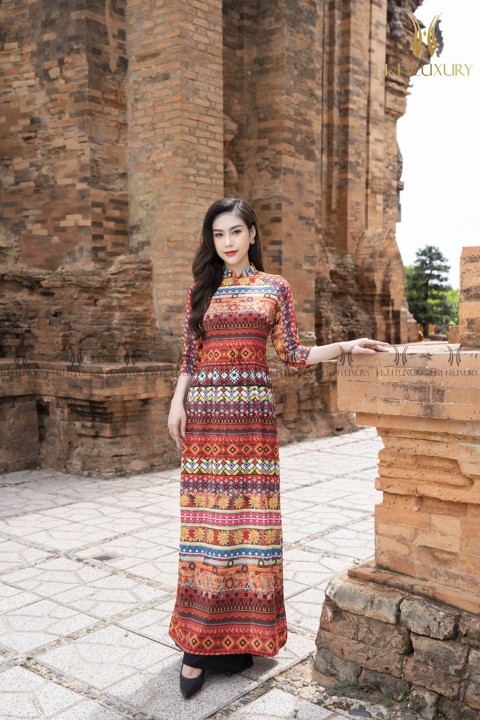 vai may ao dai